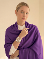 Pure Fine wool – Royal Purple