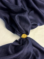 Navy Blue Fine wool