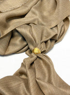 Beige Fine Woolen Stole