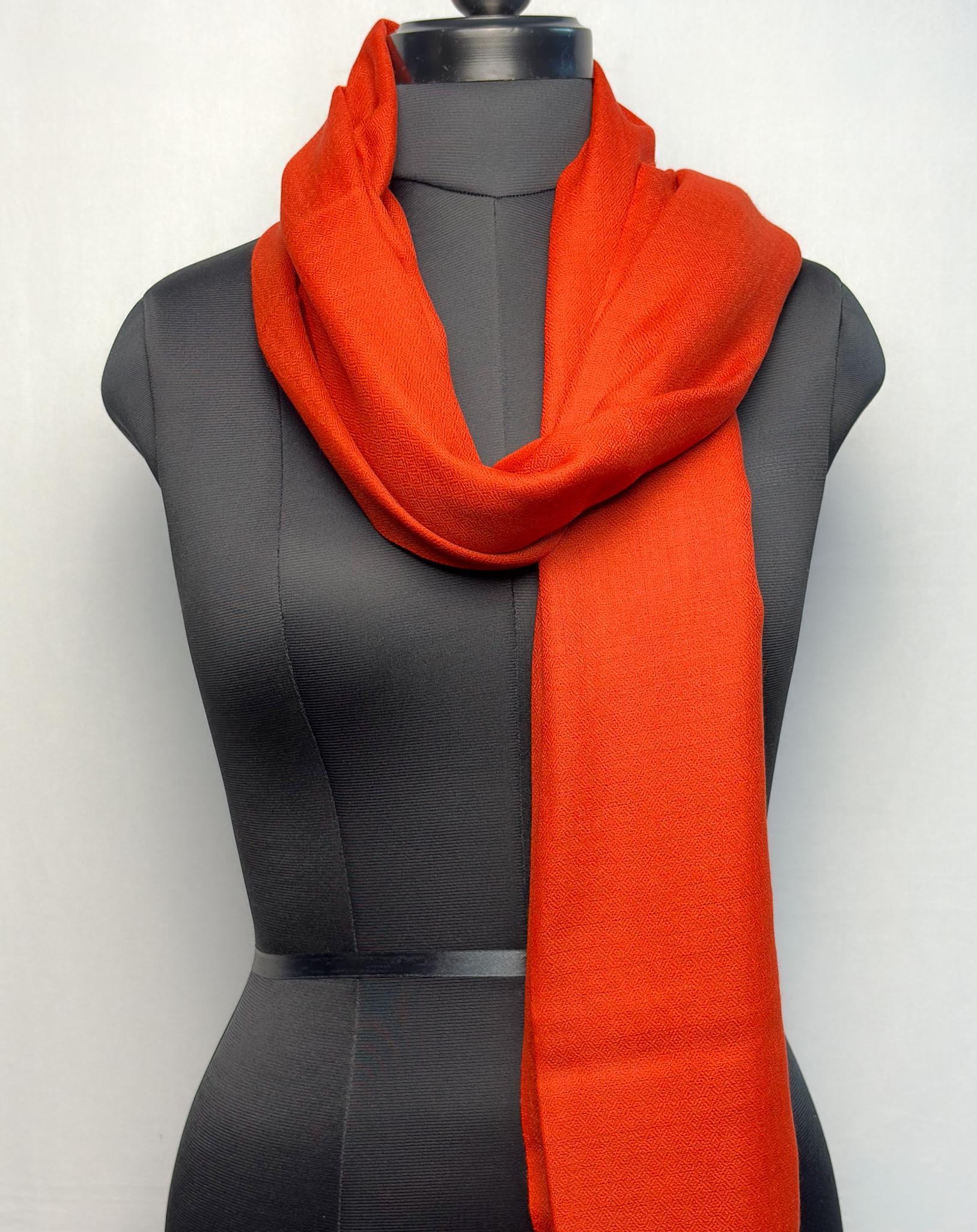 Fine wool – Solid Orange
